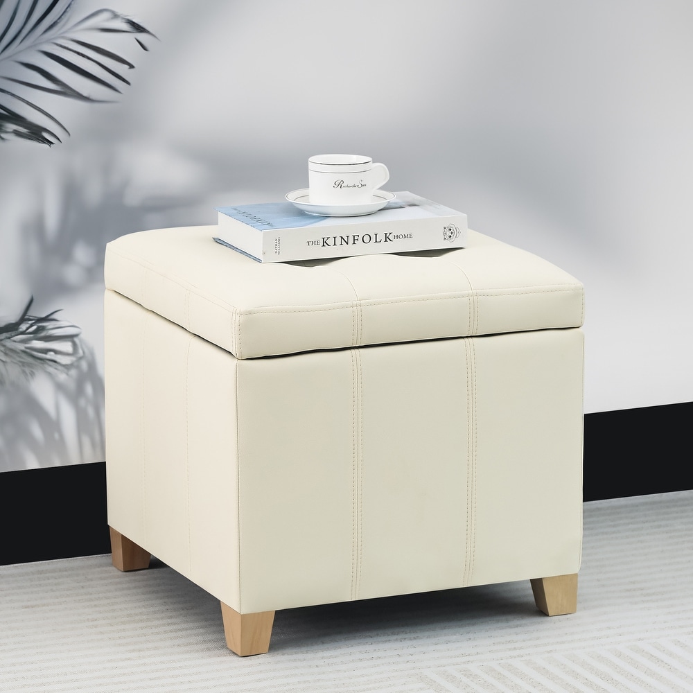 Adeco Storage Ottoman 18\