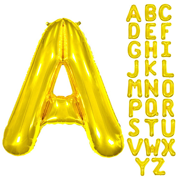 Aspire 16 32 40 inch Letter Balloons  Assorted Siz...