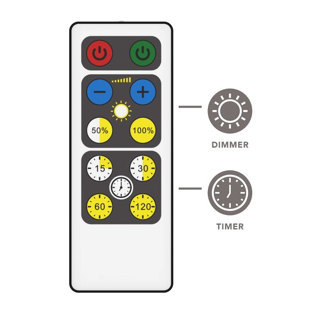 Brilliant Evolution 6pk Wireless Led Under Cabinet Puck Light With Remote