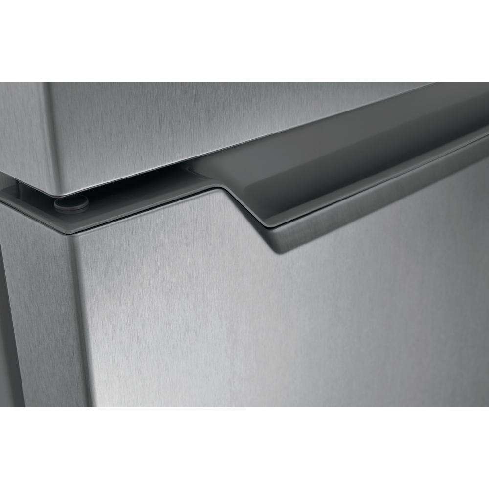 Frigidaire 10.1 cu. ft. Top Freezer Refrigerator in Brushed Steel ENERGY STAR FFET1022UV