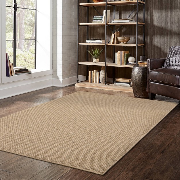 Keaton Basket Weave Patio Rug