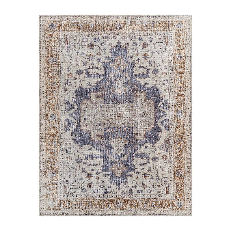 Decor 140 Adina Traditional Washable Area Rug