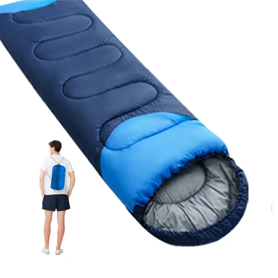 MU 170T 950g   2.4kg Hot Sale Outdoor Skin Friendly Cotton Material Cold Proof Lightweight Sleeping Bag Great For Hiking Camping