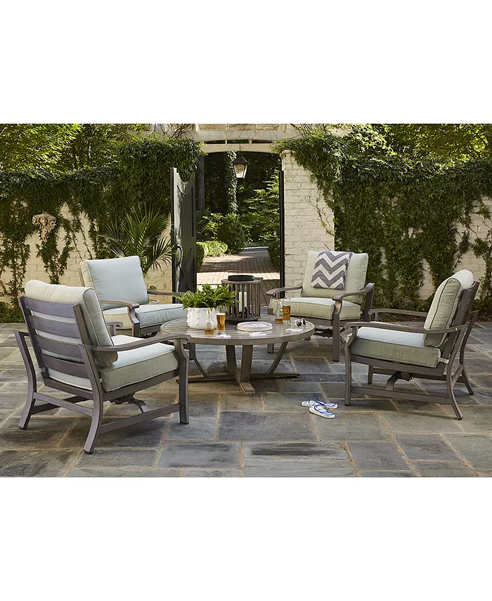 Agio CLOSEOUT! Tara Outdoor Rocker Chair with Outduraandreg; Cushions