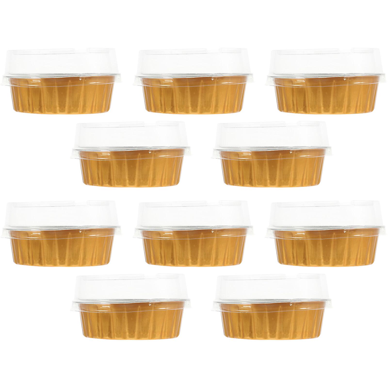 10 Sets Cupcake Baking Cups Cupcake Cup Aluminum Foil Cups Muffin Baking Cups Molds