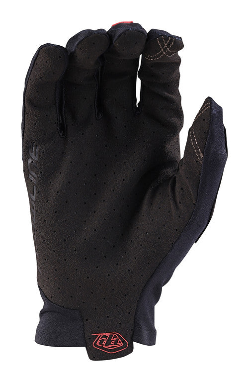 Troy Lee Designs Flowline MTB Glove - Big Spin - Black-White - 2023