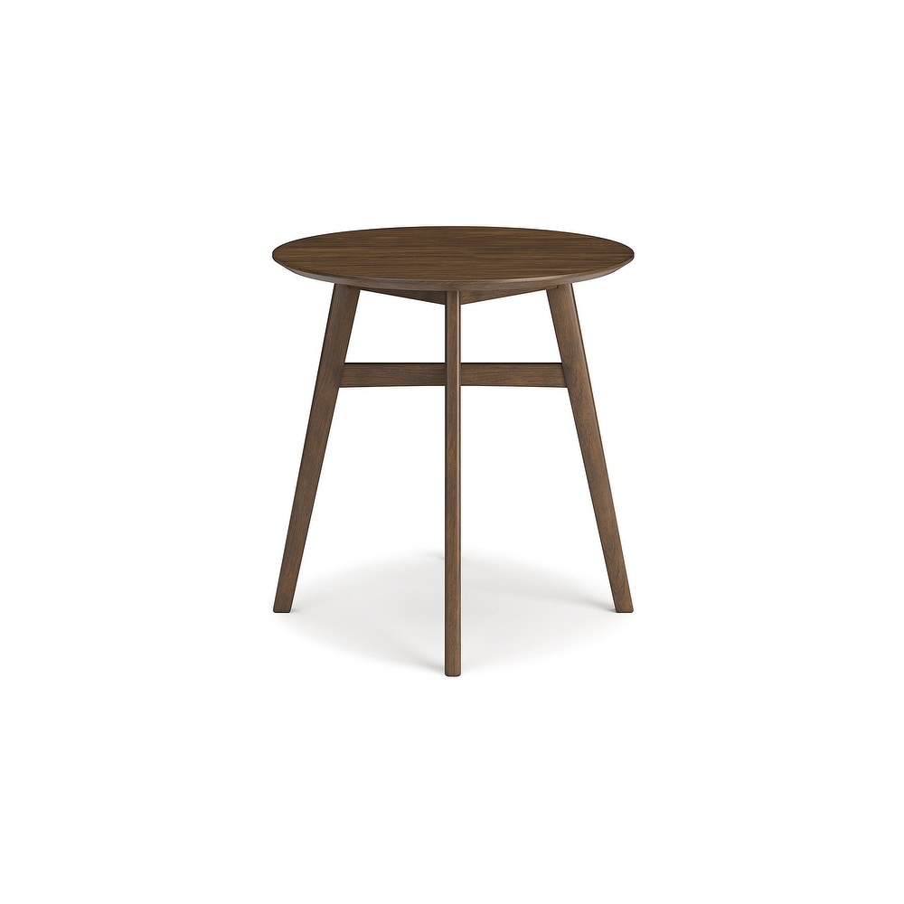 Signature Design by Ashley Lyncott Brown Round Counter Height Dining Table   36\