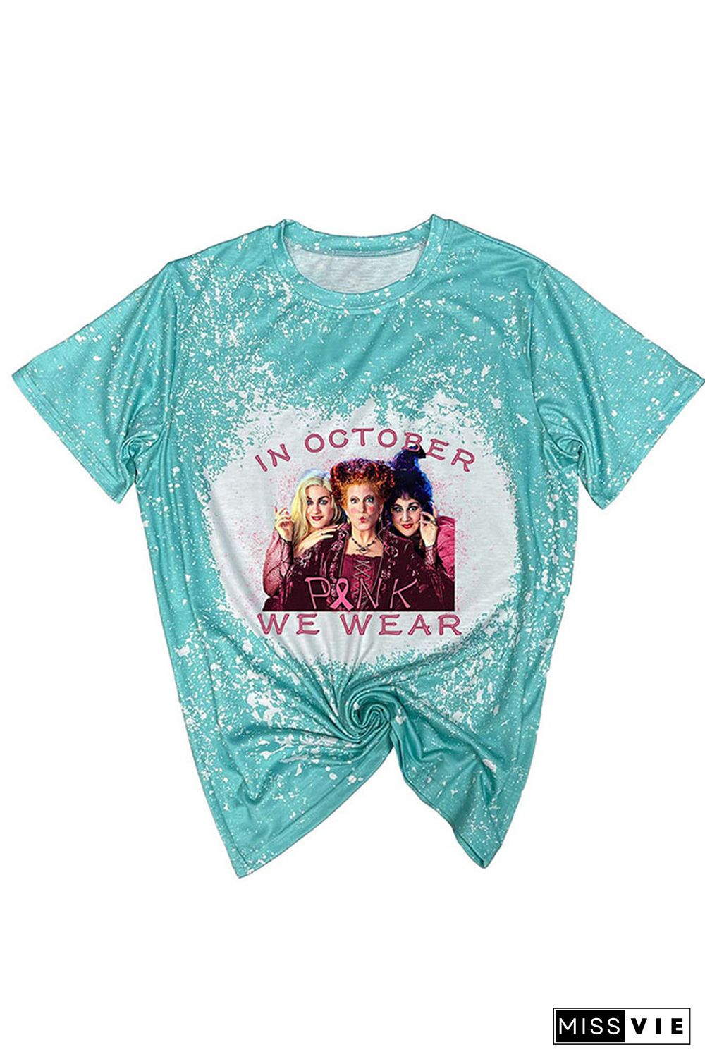 In October We Wear Pink,Hocus Pocus Halloween Graphic Tee Wholesale