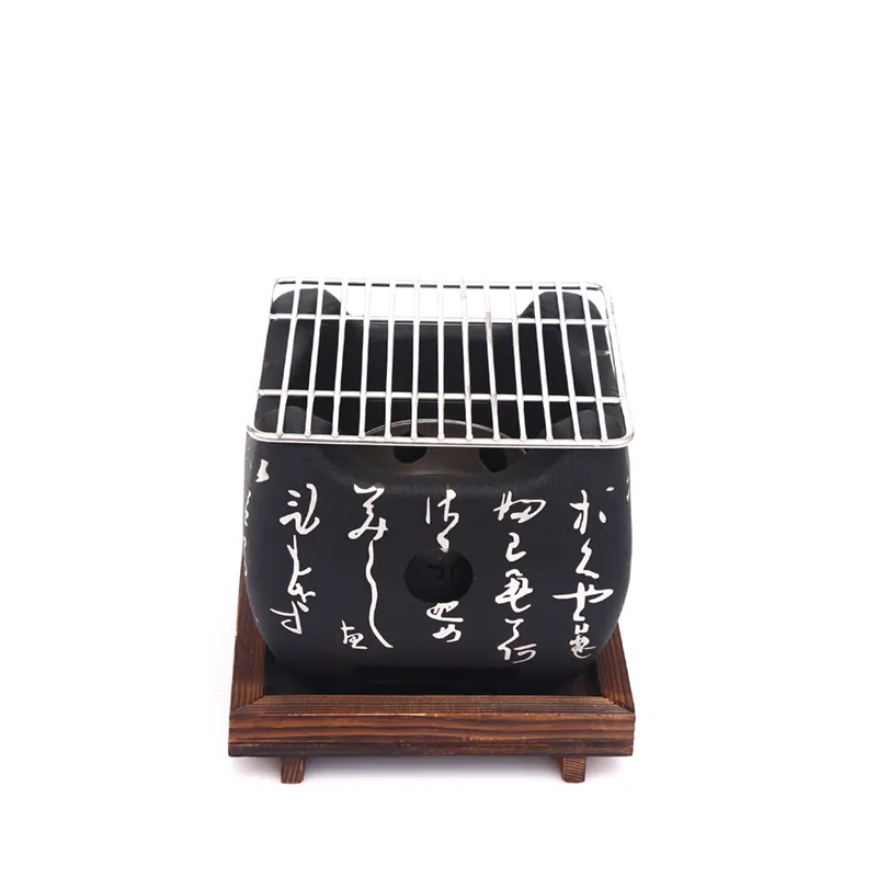 Japanese Bbq  Charcoal Grill Food Carbon Furnace Barbecue Mini Stove Cooking Oven Household Barbecue Desk Alcohol Grill