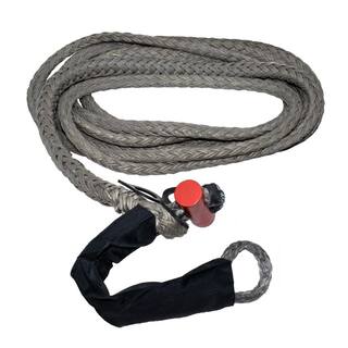 LockJaw 916 in. x 25 ft. Synthetic Winch Line Extension with Integrated Shackle 21-0563025