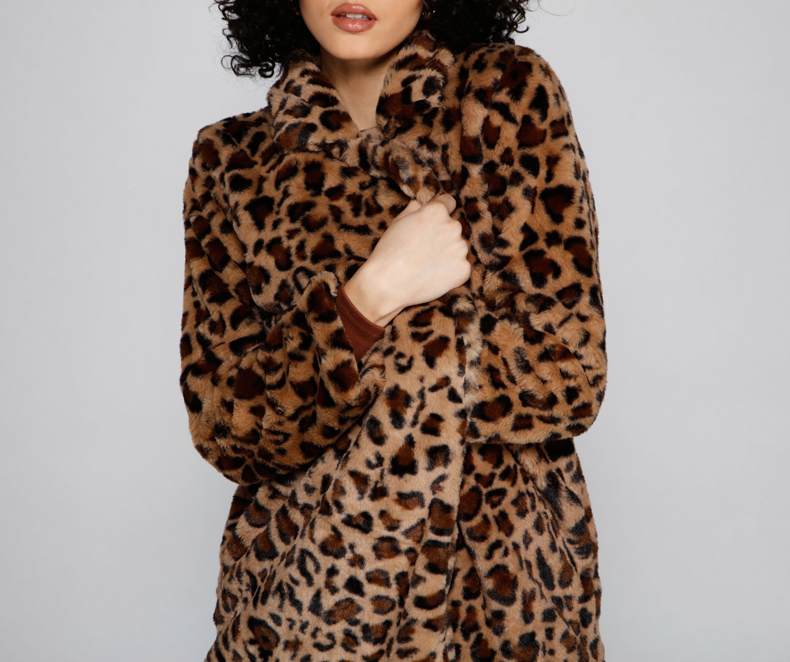 Cozy Fab Faux Fur Coat