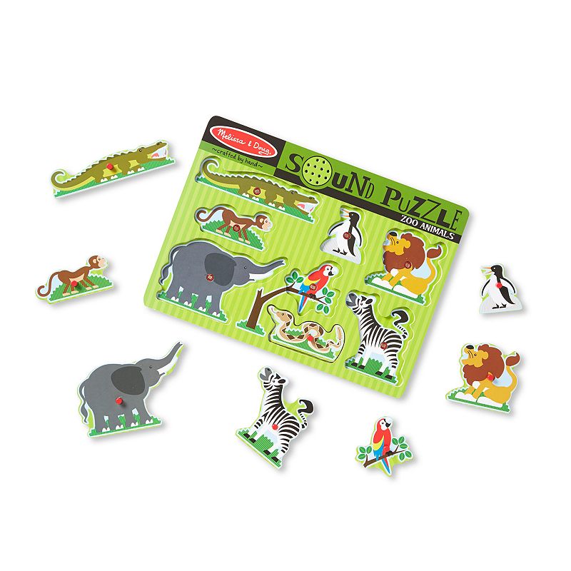 Melissa and Doug Zoo Animals Sound Puzzle