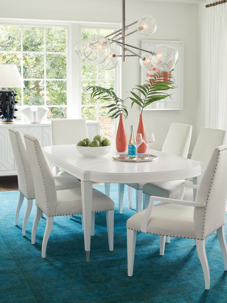 Darien Upholstered Side Chair   Transitional   Dining Chairs   by Lexington Home Brands  Houzz