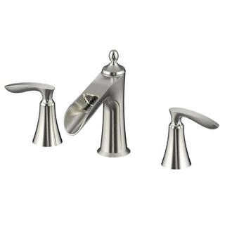 CMI Aegean Two Handle Top Deck Mount Roman Tub Faucet in Brushed Nickel 192-6441