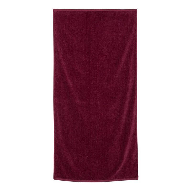 Q-Tees Velour Beach Towel