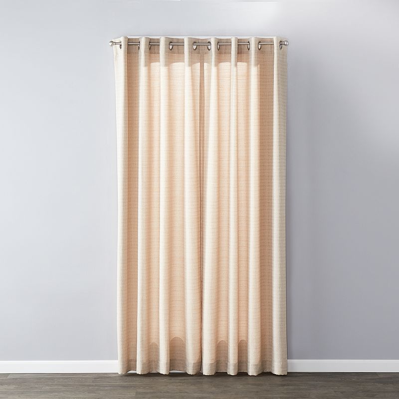 Saturday Knight， Ltd. 1-panel SunSafe Maeve Window Curtain