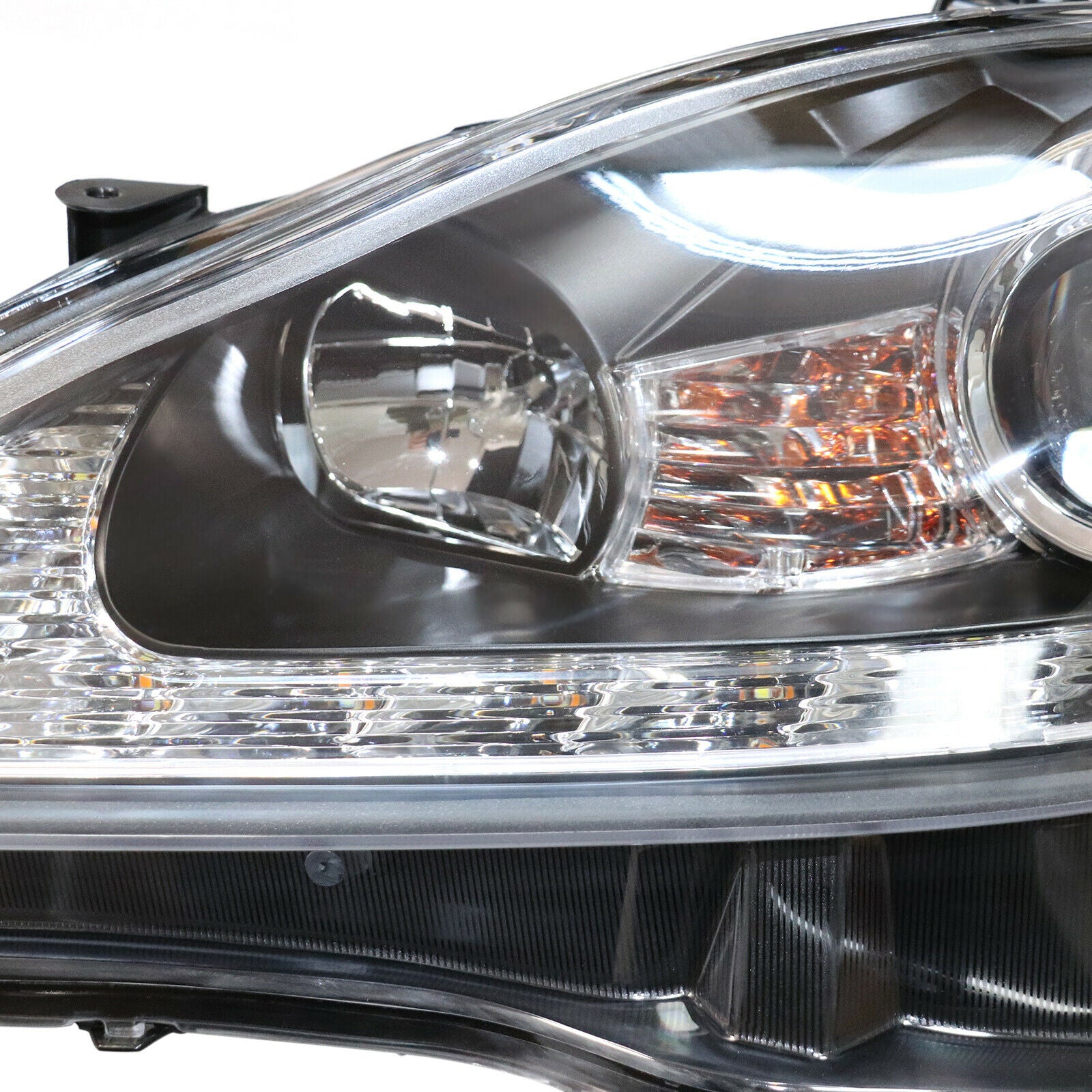 For 2006-2012 Lexus IS250 IS350 Projector Headlights Sequential Turn LED DRL Bar L+R Side