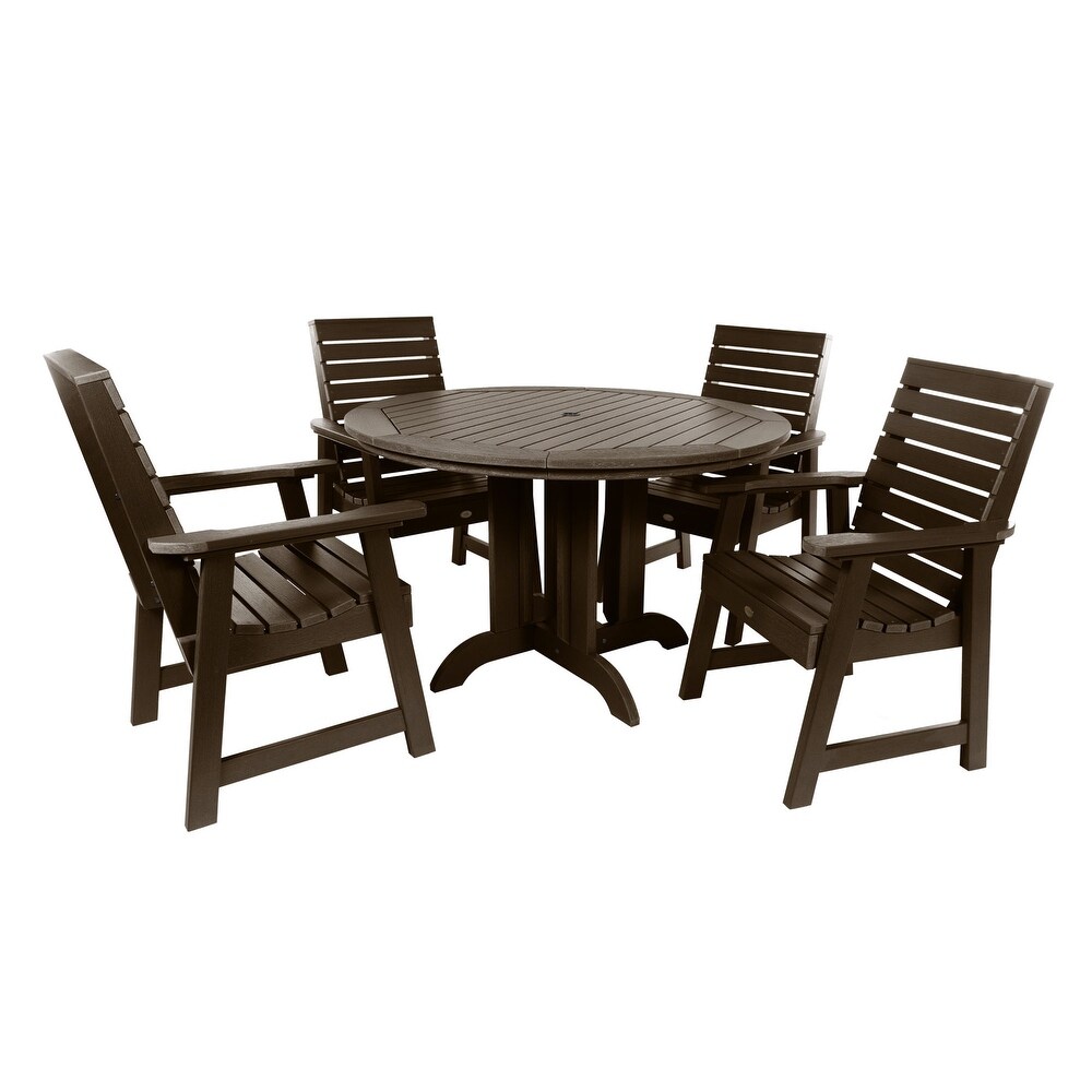 Weatherly 5 piece Outdoor Dining Set   48\