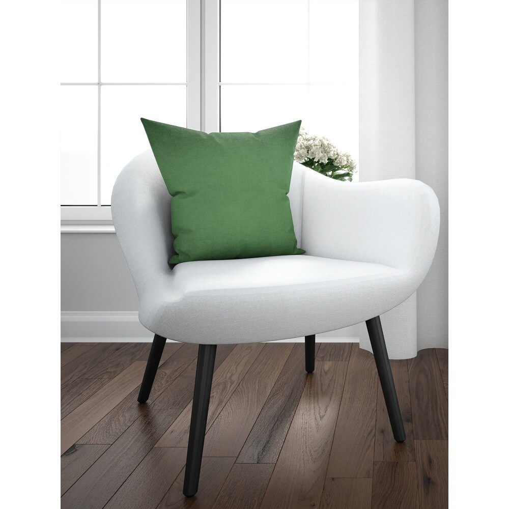 OMBRE EMERALD Accent Pillow By Marina Gutierrez