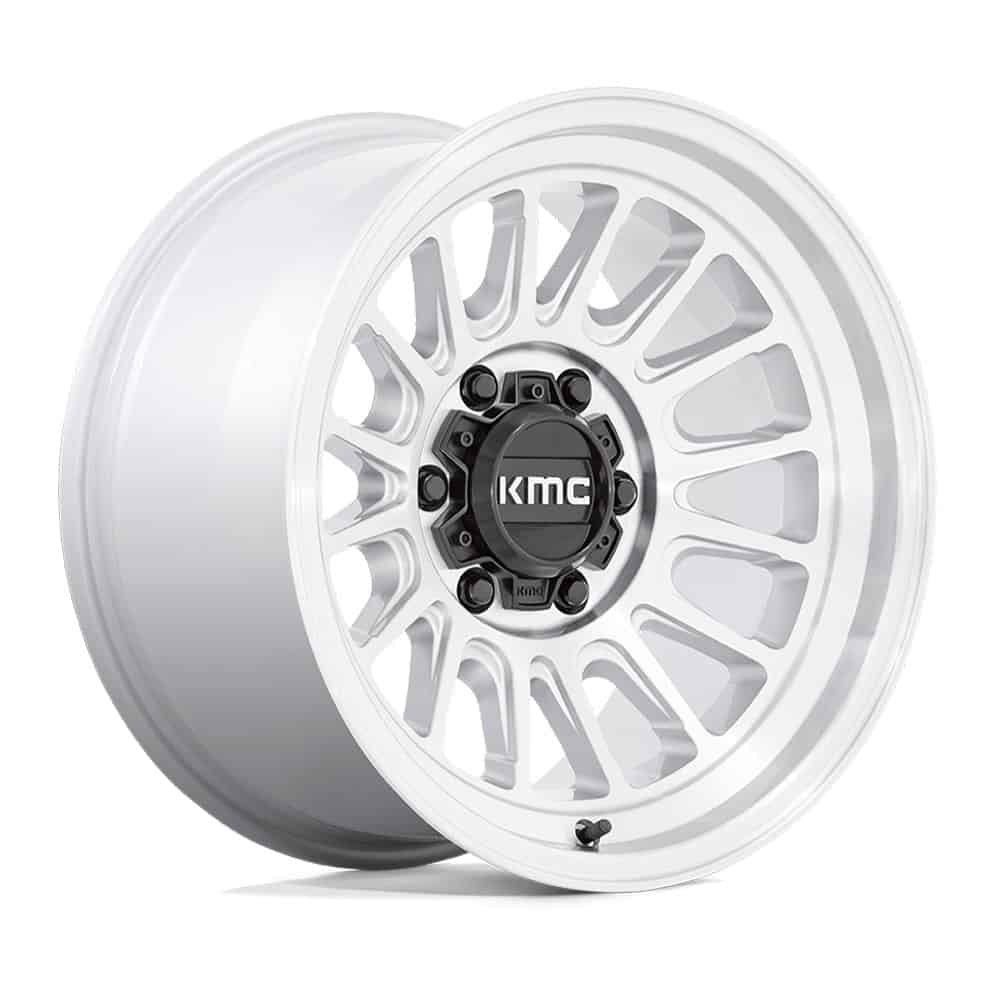 KMC Wheels KM724 17X8.5 6X5.5 SLV-MACH 0MM