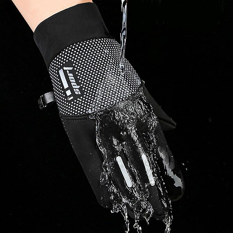 Winter Gloves Waterproof Thermal Touch Screen Thermal Windproof Warm Gloves Cold Weather Running Sports Hiking Ski Gloves