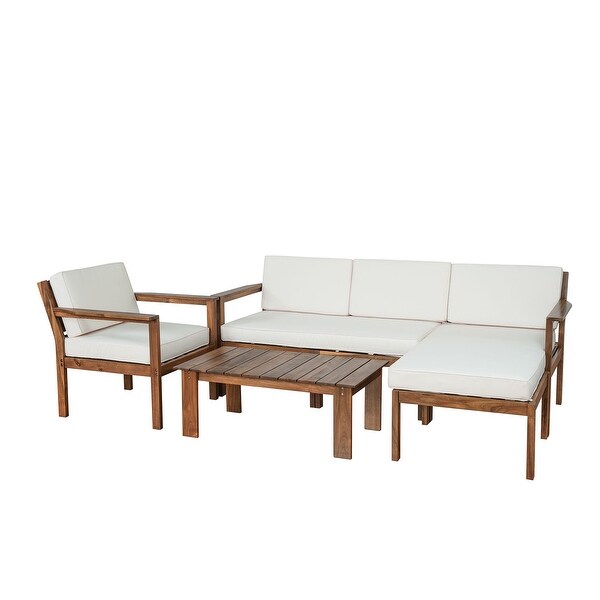 MultiPerson Sofa Set with A Small Table，Suitable for Gardens，Backyards and Balconies