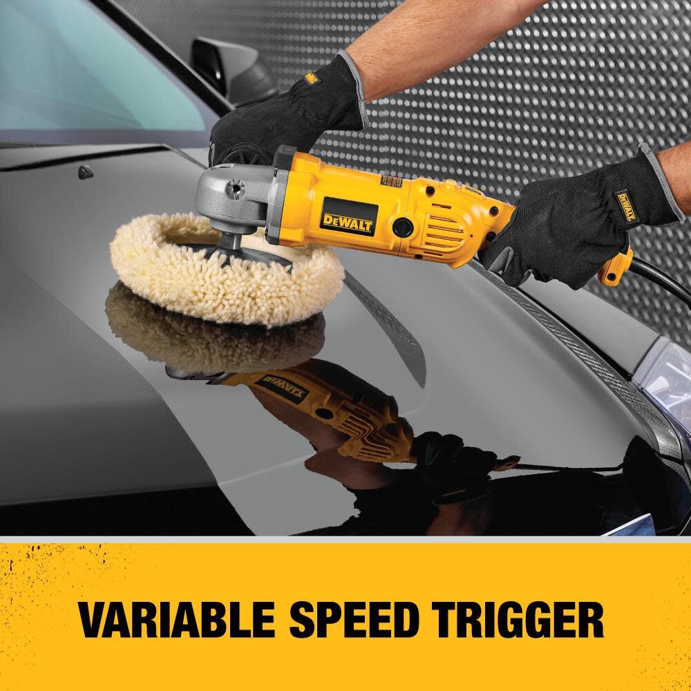 DEWALT 7-in/9-in Variable Speed Polisher DWP849 from DEWALT