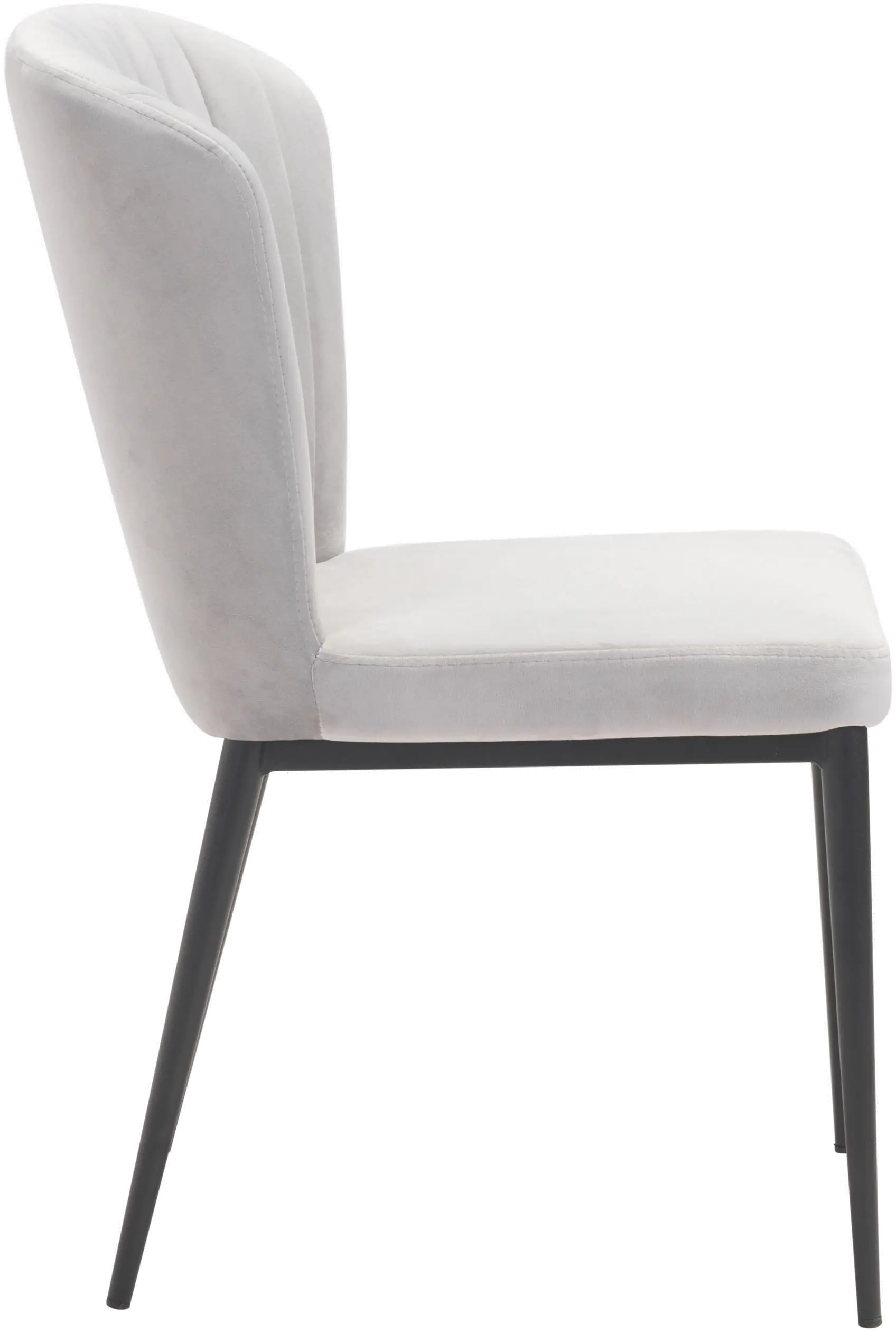 Gray Upholstered Dining Room Chair (Set of 2) - Tolivere