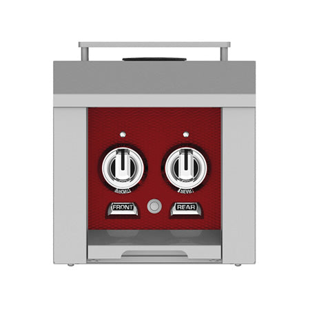 Hestan Built-In Or Cart Attached Double Side Burner With Color Options