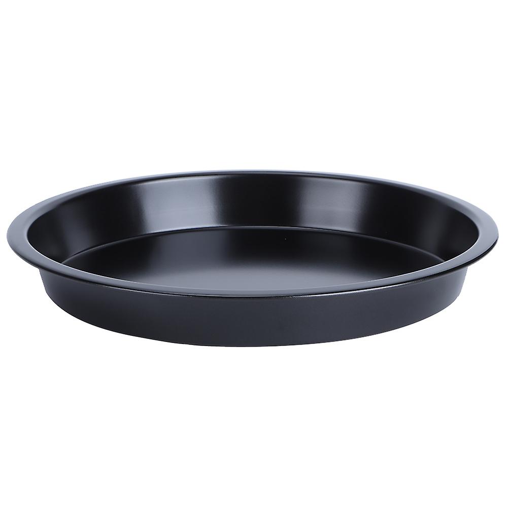 Pizza Pan Non-stick Round Pie Cake Bread Mold Carbon Steel Baking Dish Pan Tray Kitchen Tools(9inches )