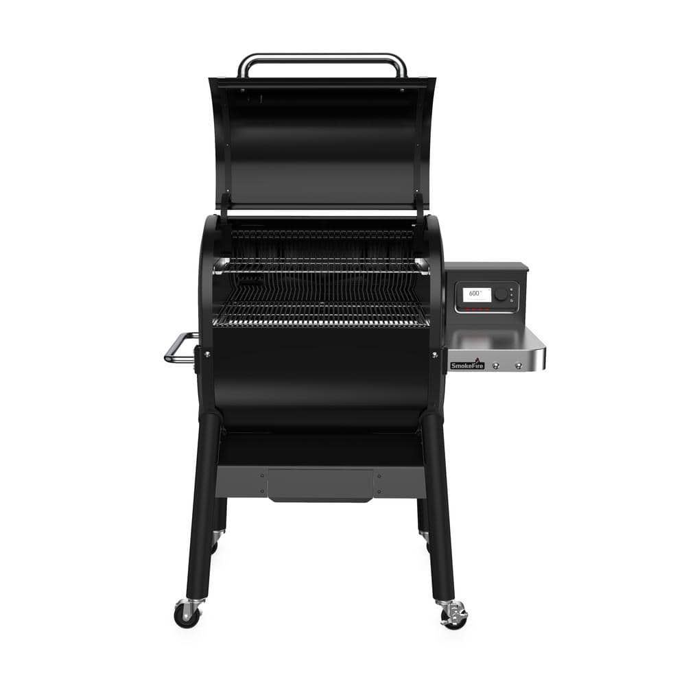 Weber SmokeFire EX4 Wood Fired Pellet Smart Grill in Black (2nd Gen) 22510201