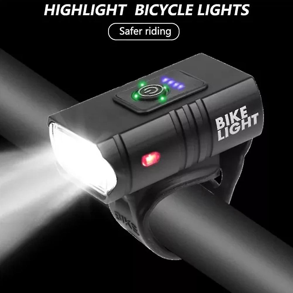 T6 Led Bicycle Headlights Multifunctional Bright Waterproof Usb Rechargeable Mtb Road Mountain Bike Lamp Cycling Accessories