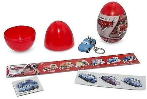 12-Pack Disney Cars Cars Keychain Figures With Stickers And Tattoo