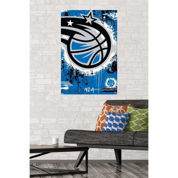 Trends International Nba Orlando Magic Maximalist Logo 23 Unframed Wall Poster Prints