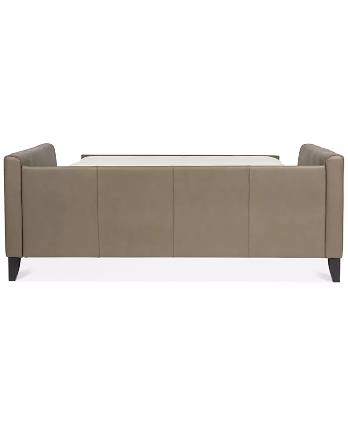 Furniture Priley 70 Leather Queen Sleeper Sofa