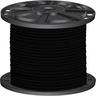 Southwire 1000 ft. 2 Black Stranded CU SIMpull THHN Wire 20502102