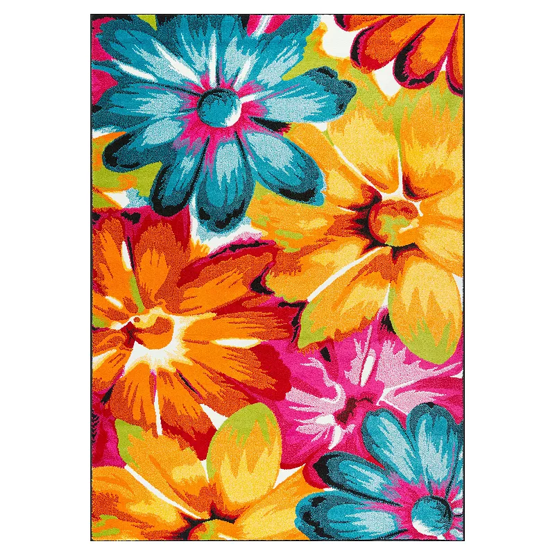 KHL Rugs Symphony Zinnia Floral Rug