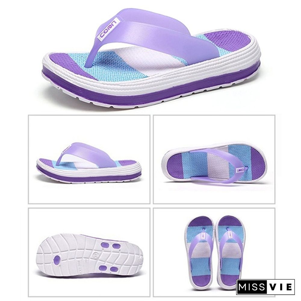 Summer Home Women Slip Non-Slip Soft Comfortable Slippers Indoor Female Flip Flop