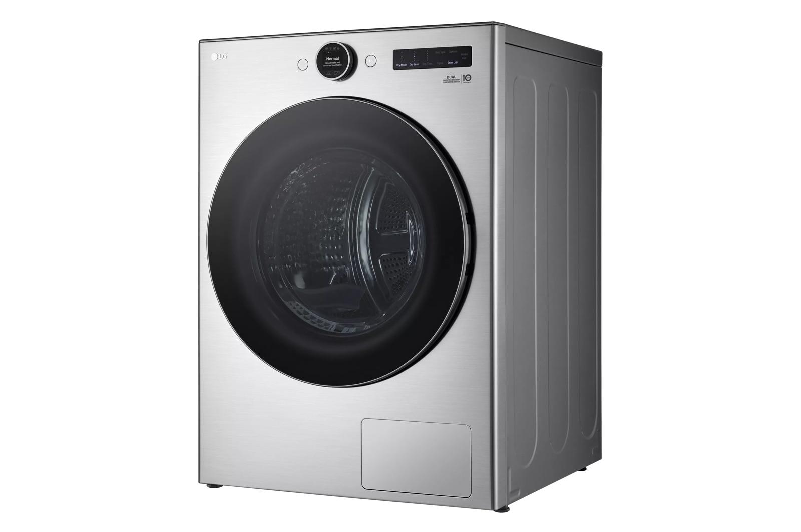 Lg DLHC5502V 7.8 Cu. Ft. Mega Capacity Smart Front Load Dryer With Dual Inverter Heatpump™ Technology And Inverter Direct Drive Motor System