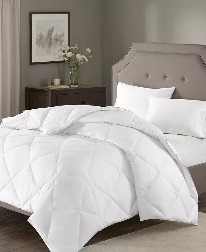 Madison Park Signature 1000 Thread Count Diamond Quilted Down Alternative Comforter， Full Queen