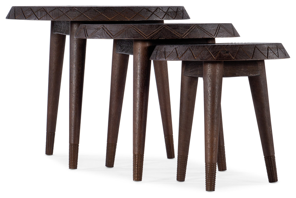 Commerce and Market Nesting Tables   Midcentury   Coffee Table Sets   by Hooker Furniture  Houzz