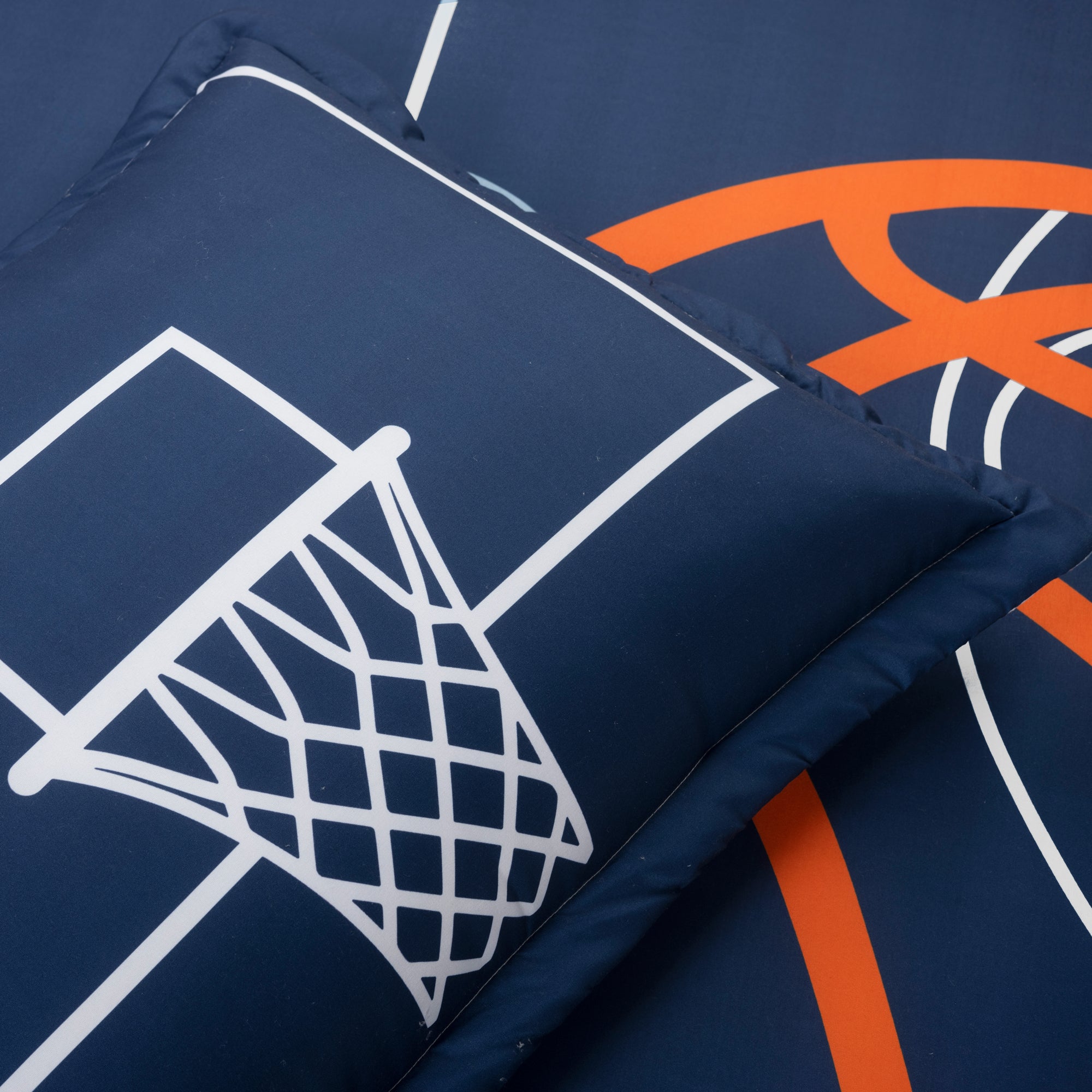 Basketball Game Reversible Comforter Set