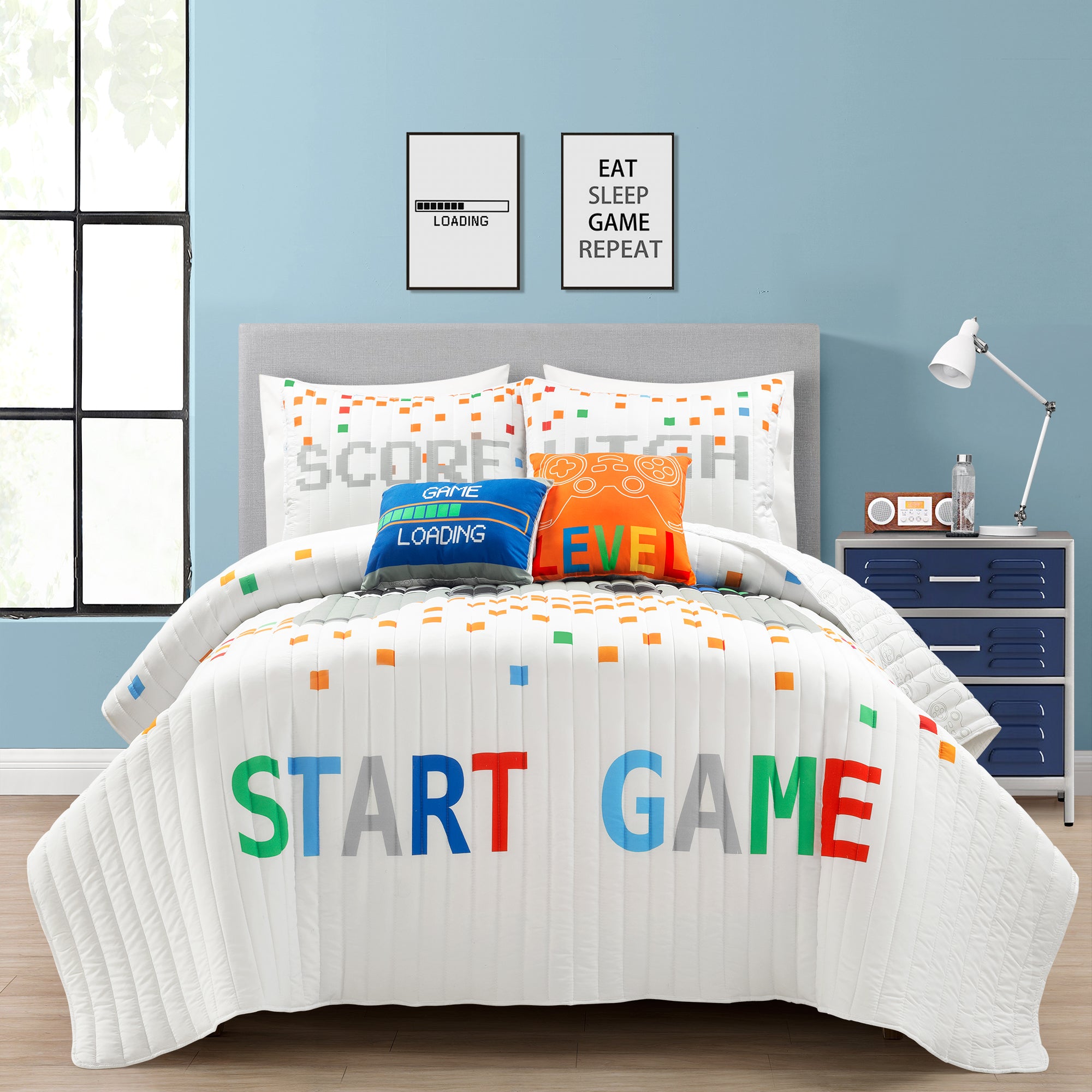 Video Games Quilt Set