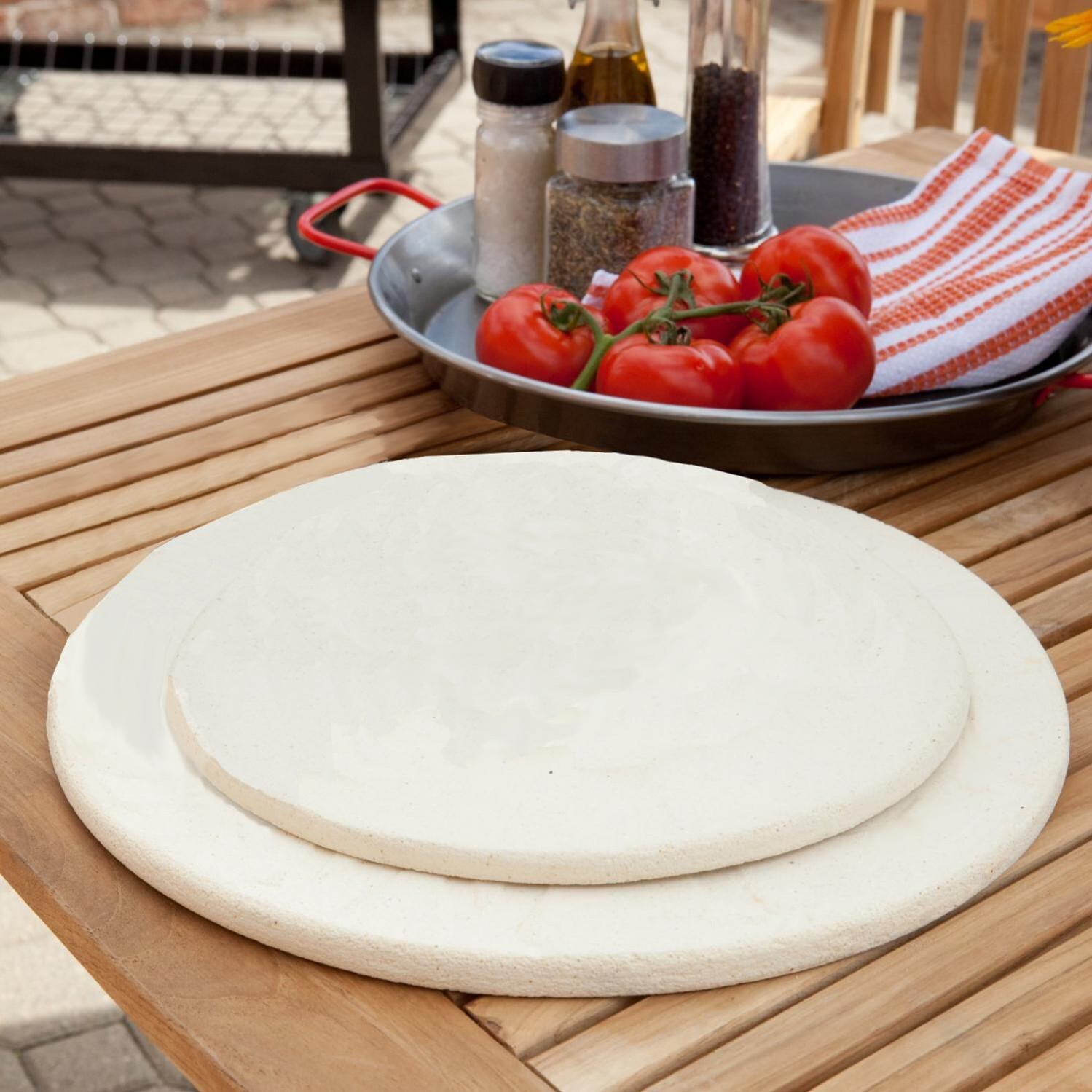 Primo Natural Finished 16-Inch Pizza Stone