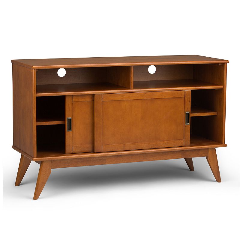 Simpli Home Draper Mid-Century Tall TV Stand