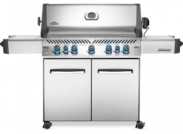 Napoleon Prestige 665 RSIB Stainless Steel Liquid Propane Gas Grill