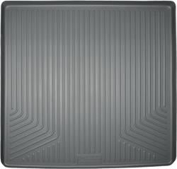 Husky Liners Weatherbeater Series Cargo Liner Behind 2nd Seat Grey Fits 15-20 Cadillac Escalade/Chevrolet Tahoe/GMC Yukon; fits to back of 2nd row over folded flat 3rd row seats