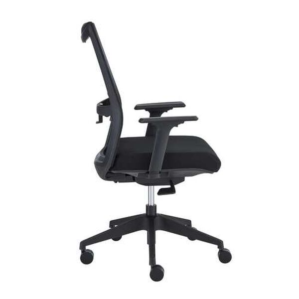 Lasse Black High Back Office Chair