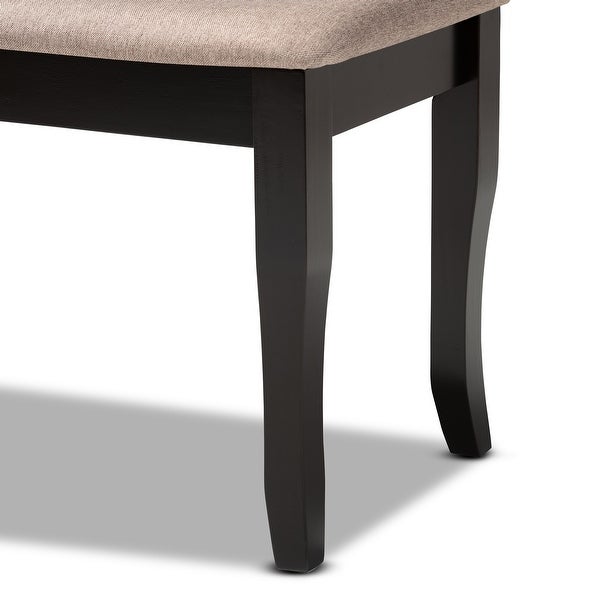 Cornelie Modern and Contemporary Transitional Dining Bench