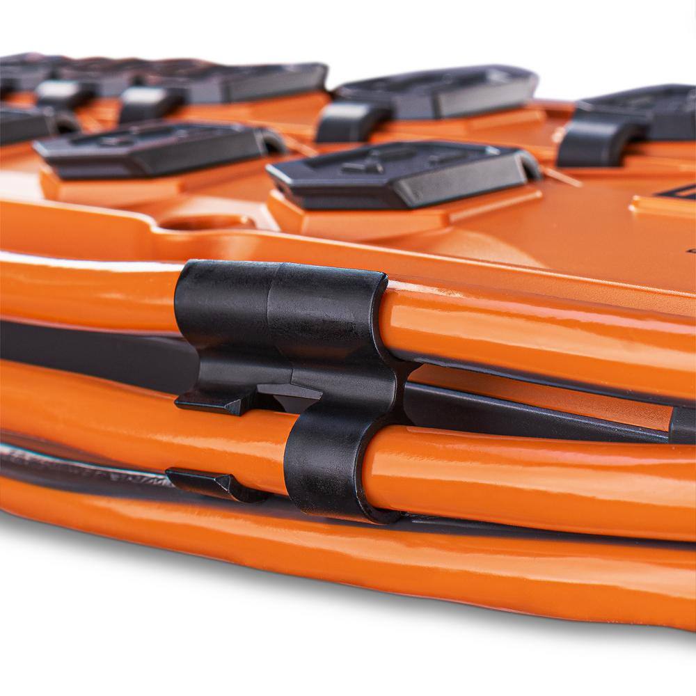 RIDGID 10 ft. Cord 10-Outlet 2 USB-A 4200J Surge Protector RG1010U